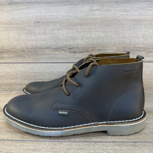 Barbour Siton Desert Boot Leather Brown Chukka Men\'s Size US 9 UK 8‎ main image 10